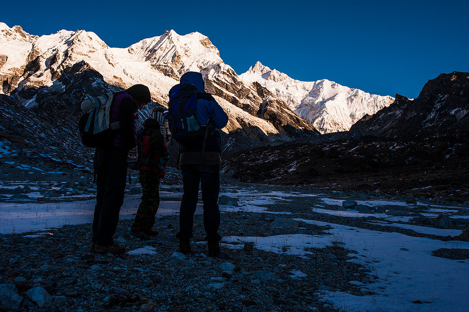 Sikkim, trek na Goecha La (wiecej w galerii "Goecha La trek") (Indie. Dzień jak nie codzień.)